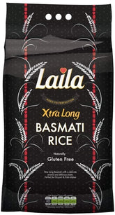 Laila Xtra Long Grain Basmati Rice (Gluten Free) 2Kg